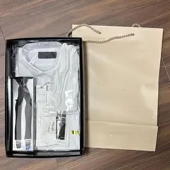 AULANOVA新郎小物　タキシードシャツセット　Lサイズ