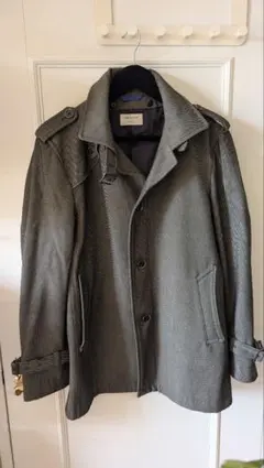 ORIHICA グレー チェスターコート