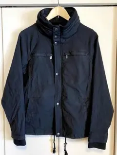 U.S.BOARDER ユーエスボーダー 黒 ミリタリージャケット 高い襟