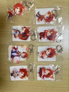 すとぷり 莉犬 アクリルキーホルダー 8種セットのサムネイル