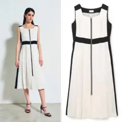 新作美品】grace class GRACE バイカラー切替ドレス 現行品 - メルカリ