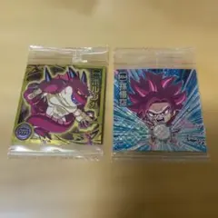 ドラゴンボールウエハース 超戦士 シール 孫悟空 ポルンガ