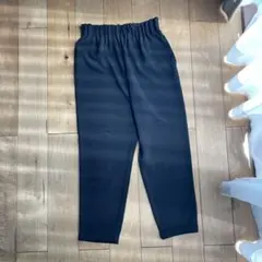 SIMPLICITE ブラック スラックス　八部丈