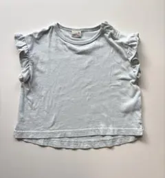 petit main フリル袖 Tシャツ 80