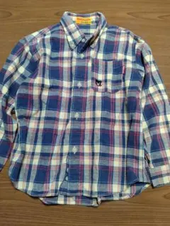 ミキハウス　ダブルビー　チェックシャツ　110