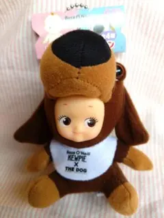 【希少非売品】キューピー×THE DOG ぬいぐるみ　マスコットキーホルダーのサムネイル