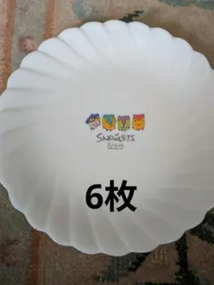 SNOWLETS スノーレッツ 皿 ヤマザキ春のパンまつり　6枚