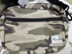 BEAMS ショルダーバッグ カモフラ柄