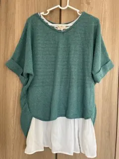 HusHusH／ラメ入り畦タックニット+タンクトップSETのサムネイル