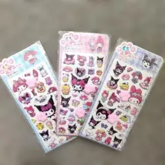 P即日発送　 クロミマイメロディ　肉球シール　肉球ステッカー