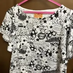 Chupa Chups 半袖Tシャツ 総柄
