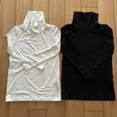 【美品】HEATTECH 長袖タートル 2枚セット