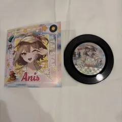 NIKKE タワレコカフェ アニス 特典レコード風アクリルコースター（等身