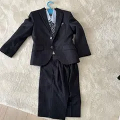 キッズ ストライプ フォーマルスーツ セット