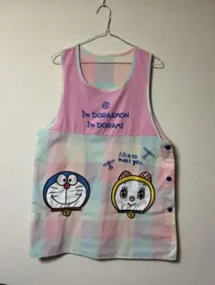 ドラえもんエプロン 保育士 M〜L