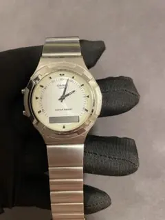 レア◇中古動品◇746 AW-55◇カシオ 2針アナデジ◇アラームクロノ 