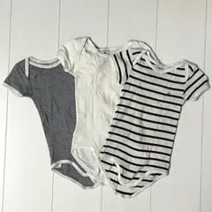 プチバトー 半袖ボディ ミラレ