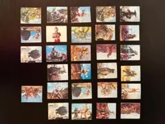 当時物　ウルトラマンカード　２８枚