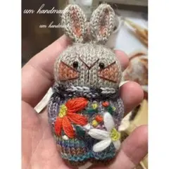 スウェーデンドール うさぎハンドメイド あみぐるみ