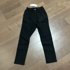 デビロック　長ズボン130センチ　裏起毛　ブラック