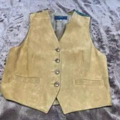 70-80s】LOEWE レザーベスト ブラウン スペイン製 ラムスキン - メルカリ