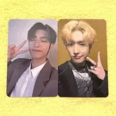 ATEEZ ユノ、ミンギ ユニット トレカ ツインタワー - メルカリ
