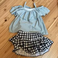 未使用 DEVILOCK 3WAY UVカット オフショルセットアップ水着