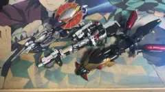 仮面ライダー　ファイナルフォームライドシリーズ　フィギュア　3体　まとめ売り