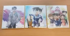名探偵コナン ミニ色紙 セット 江戸川コナン 京極真 少年探偵団