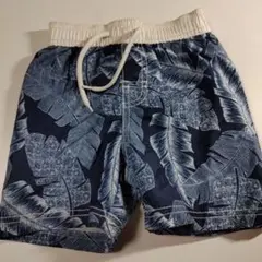 OLD NAVY ベビー水着 18-24M ネイビー葉柄