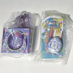 たまごっち カスタムキーリング2 みみっち 白柄 たまパラ パープルスカイのサムネイル