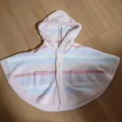 GELATO PIQUE ベビーポンチョ フリース