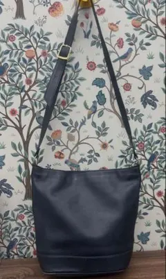 「BALLY レザー ショルダーバッグ ブラック