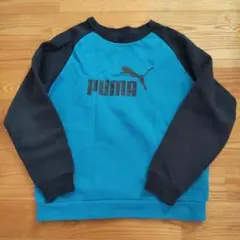 PUMA トレーナー 150cm 青/黒