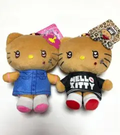 サンリオ ハローキティ マスコットポーチ 日焼けキティちゃん ぬいぐるみ ギャル