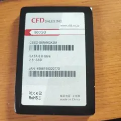❤️保証付き❤️【正常】CFD販売 SSD960GB No.6c7 - メルカリ