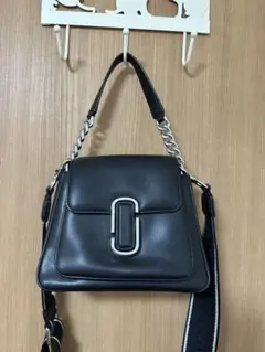 ゆ*様 美品✨マークジェイコブス　サッチェルバッグ　ザ　Jマーク　チェーン　レザ