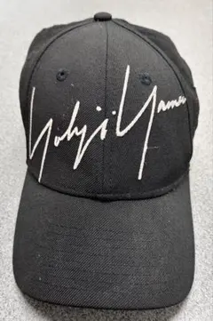 半*熟様 Yohji Yamamoto NEWERA ブラックキャップ　傷あり