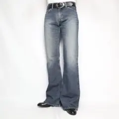 Lee 00s フレアデニム ベルボトムデニム ローライズ y2k