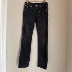 ダークグレー　デニムパンツ　キッズサイズ12　150㎝　160㎝　ストレート