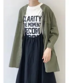 Samansa Mos2 blue ワークシャツのサムネイル