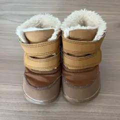 IFME ファー付きブラウンブーツ