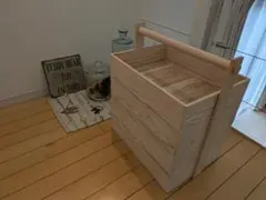 ライアン様専用★送料無料★A3木製4段おかもち