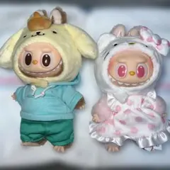 ラブブ サンリオ ぬいぐるみペンダント キティ　 ポムポムプリン 正規品