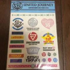UnitedJourney GENERATIONS タトゥーシール