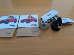 Jeep アヒル(duck)キャラクター 2個セット ステッカー袋付