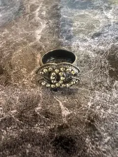 CHANEL 香奈兒 銀色戒指