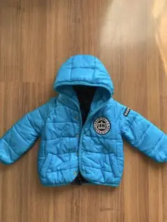 BABYDOLL フード付き青アウター　80男の子
