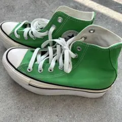 CONVERSE ALL STAR グリーン ハイカットスニーカー