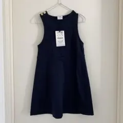 【新品未使用タグつき】ZARA ワンピース　ジャンパースカート　フォーマル